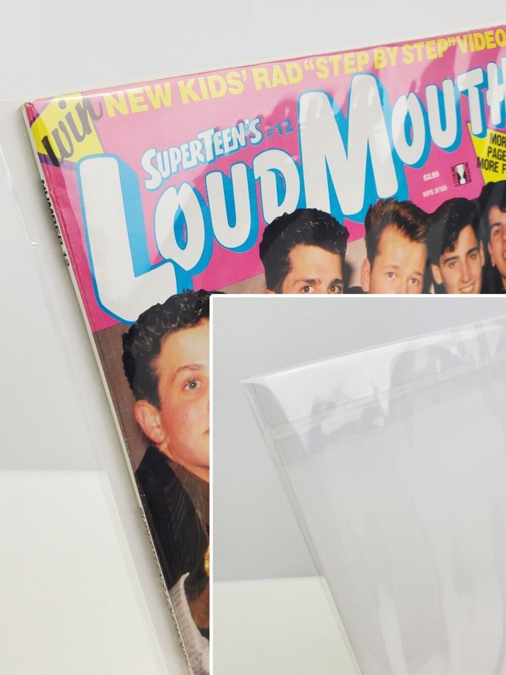 Super Teen Loud Mouth Magazine Vintage 1990 New Kids on Block NKOTB Calendar 90s - Picture 3 of 11